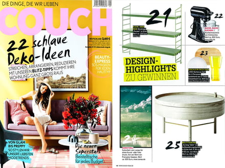 Couch, Nr. 9/2016 Inhalt