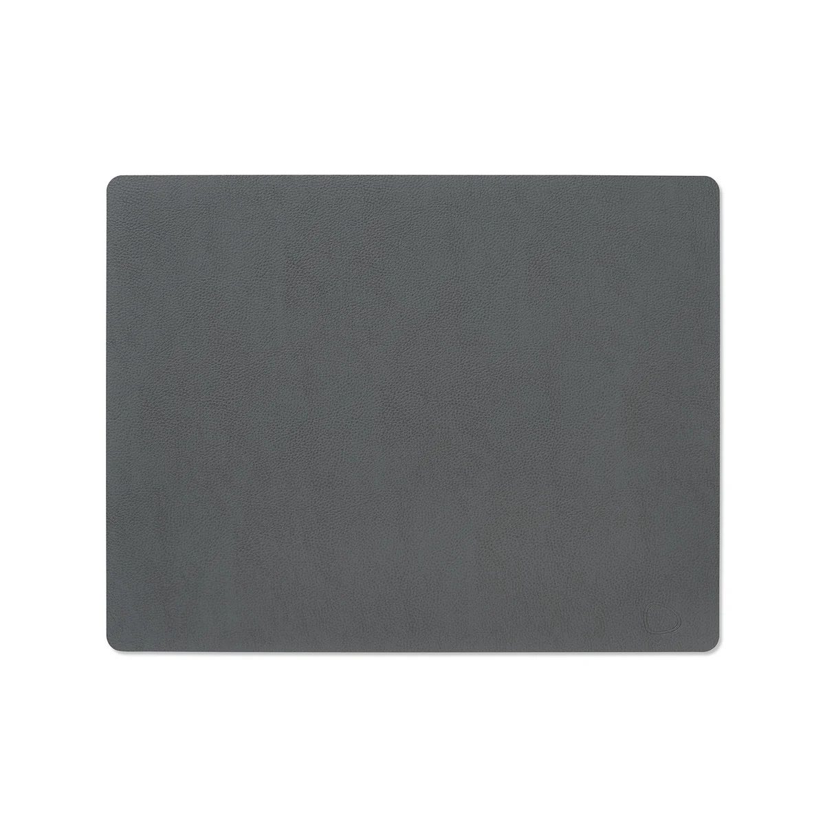 Tischset Square L von Lind DNA in der Ausführung Serene anthrazit 