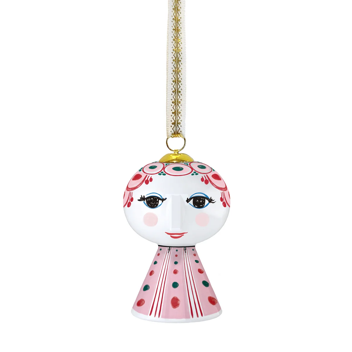 Bjørn Wiinblad - Eva Weihnachtsornament, rot (2025)