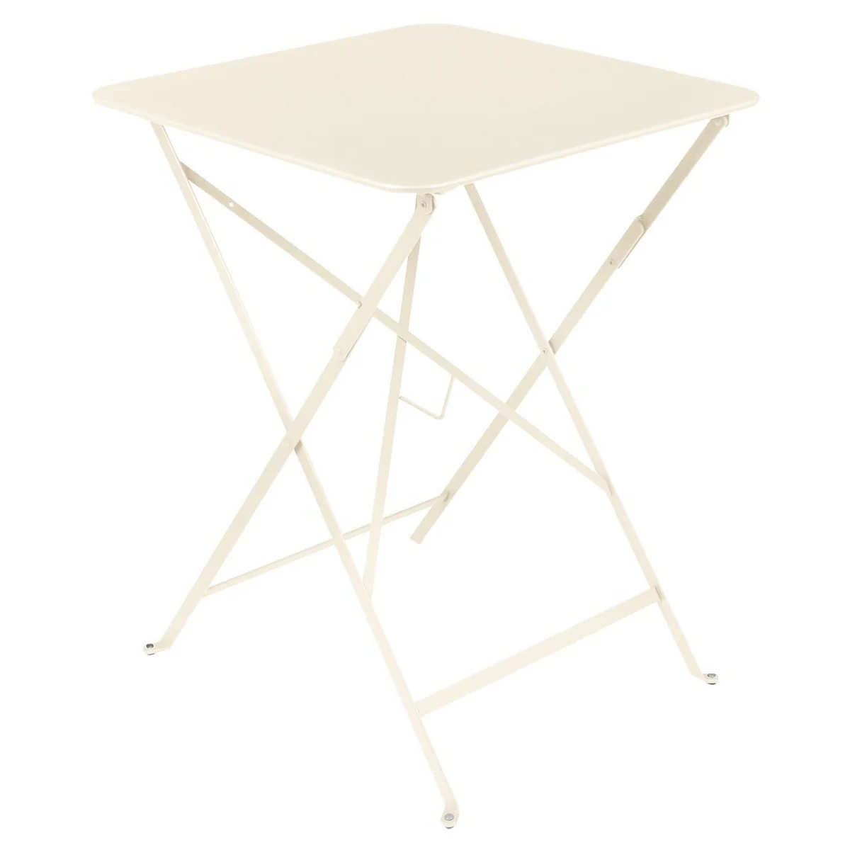 Fermob - Bistro Klapptisch, 57 x 57 cm, latte-beige