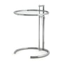 ClassiCon - Adjustable Table E1027, chrom / Kristallglas