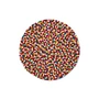 HAY - Pinocchio Teppich multi colour, 90 cm