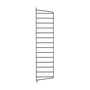 String - Wandleiter für String Regal 75 x 20 cm, schwarz