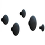 Muuto - Wandhaken "The Dots" 5er-Set, schwarz
