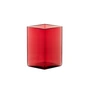 Iittala - Ruutu Vase 115 x 140 mm, cranberry