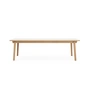 Normann Copenhagen - Slice Table Wood 90 x 250 cm, eiche