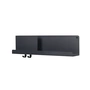 Muuto - Folded Shelves 63 x 16,5 cm, schwarz