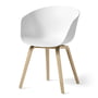 Hay - About A Chair AAC 22, Eiche lackiert / white 2.0