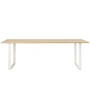 Muuto - 70/70 Esstisch, 225 x 90 cm, Eiche / weiß