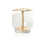 Fritz Hansen - Ikebana Vase Small, Messing / Glas