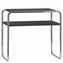 Thonet - B 9 d/1 Satztisch, Chrom / tiefschwarz (RAL 9005)