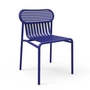 Petite Friture - Week-End Outdoor Stuhl, blau (RAL 5002)