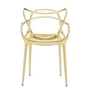 Kartell - Masters Stuhl, metallic gold