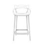 Kartell - Masters Barhocker H 65 cm, weiß