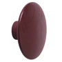 Muuto - Wandhaken "The Dots" single large, burgundy