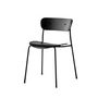 &Tradition - Pavilion Stuhl, Rahmen schwarz / Eiche schwarz lackiert
