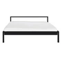 Hans Hansen - Pure Bett 140 x 210 cm, schwarz (extra lang)