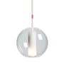 NUD Collection - Moon Pendelleuchte 125, clear / Whipped Cream (TT-01A)