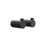 Frost - Nova 2 Wandhaken, Ø 25 x T 50 mm, schwarz (2er-Set)