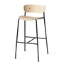 &Tradition - Pavilion Barhocker AV9, H 95 cm, schwarz / Eiche lackiert