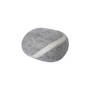 myfelt - Kieselstein Pouf Carl S, hellgrau meliert