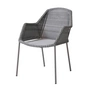 Cane-line - Breeze Sessel stapelbar (5464) Outdoor, hellgrau