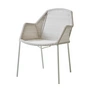Cane-line - Breeze Sessel stapelbar (5464) Outdoor, weiß-grau