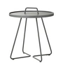 Cane-line - On-the-move Beistelltisch Outdoor, Ø 52 x H 60 cm, hellgrau