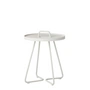 Cane-line - On-the-move Beistelltisch Outdoor, Ø 37 x H 42 cm, weiß