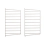 String - Wandleiter für String Regal 50 x 30 cm (2er-Set), beige