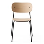 Audo - Co Dining Chair, schwarz / Eiche natur