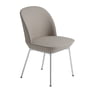 Muuto - Oslo Side Chair, Chrom / beige (Steelcut 2 240)