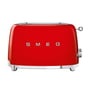 Smeg - 2-Scheiben Toaster TSF01, rot