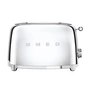 Smeg - 2-Scheiben Toaster TSF01, Chrom