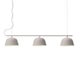 Muuto - Ambit Rail Pendelleuchte, taupe