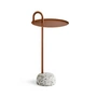 HAY - Bowler Beistelltisch, Ø 36 cm / H 70,5 cm, pale brown