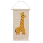 OYOY - Kinder-Wandteppich mit Tiermotiv, Giraffe / rose