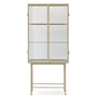 Ferm Living - Haze Vitrine, Glas / cashmere