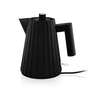 Alessi - Plissé Wasserkocher 1 l, schwarz