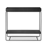 Ferm Living - Plant Box mit 2 Ebenen, schwarz