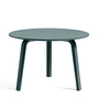 HAY - Bella Couchtisch, Ø 60 cm / H 39 cm, Eiche brunswick green gebeizt