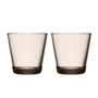 Iittala - Kartio Trinkglas 21 cl, leinen (2er-Set)
