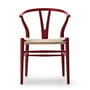 Carl Hansen - CH24 Wishbone Chair, Buche soft red brown / Naturgeflecht