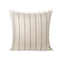 Ferm Living - Calm Kissen, 78 x 78 cm, camel / schwarz