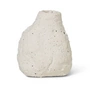 Ferm Living - Vulca Vase, off-white stone