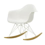 Vitra - Eames Plastic Armchair RAR, Ahorn gelblich / weiß / weiß
