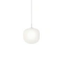 Muuto - Rime Pendelleuchte Ø 25 cm, opal / weiß
