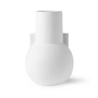 HKliving - Vase S, Ø 17,5 x H 26 cm, matt weiß