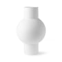 HKliving - Vase M, Ø 21 x H 32 cm, matt weiß