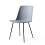 &Tradition - Rely Chair HW6, hellblau / schwarz